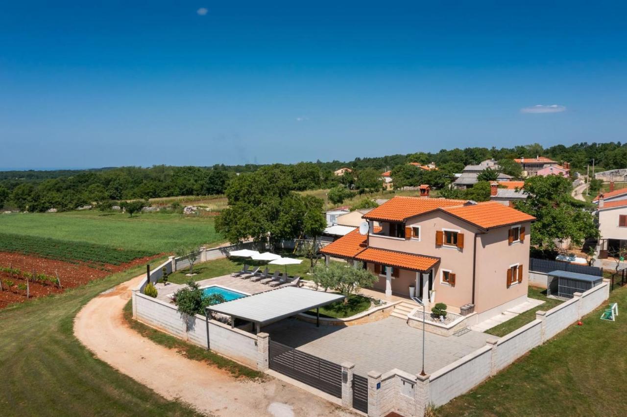 Activity Villa Gita With Pool And Grill In Tinjan Екстериор снимка
